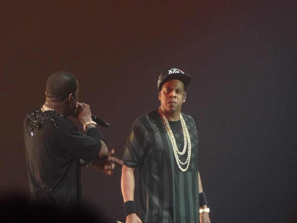 Jay z und Kanye West Konzert